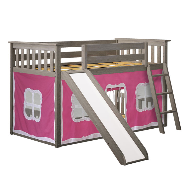 Isabelle & Max™ Meneses Twin Over Twin Solid Wood Bunk Bed by Isabelle